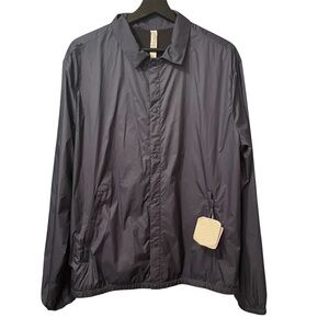 Lululemon Athletica Men’s Coach Windbreaker Jacket Size Medium Blue